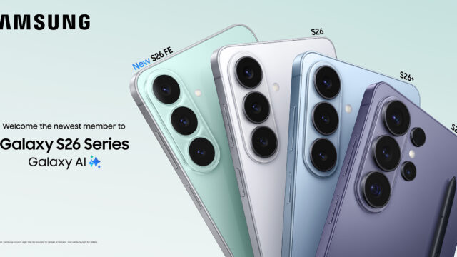 Samsung Galaxy S26 FE ofrece la más reciente experiencia premium centrada en lo que más importa